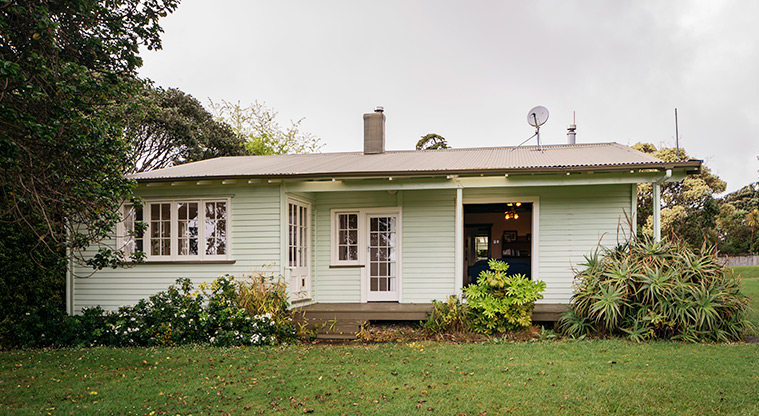 Awhitu House - External view of the house.