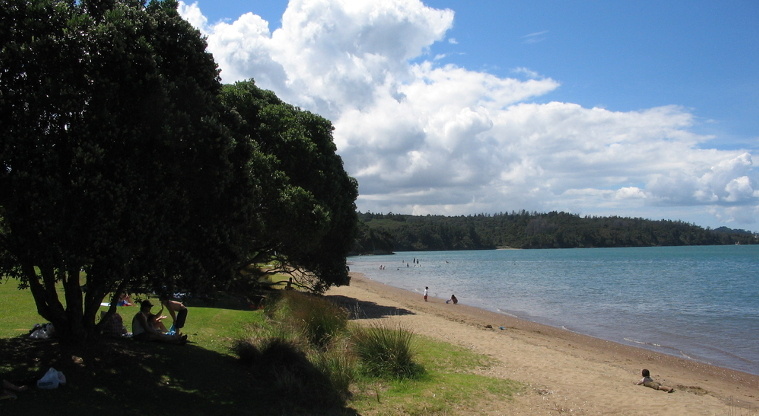 Cornwallis, Waitākere Ranges Regional Park - beach front.