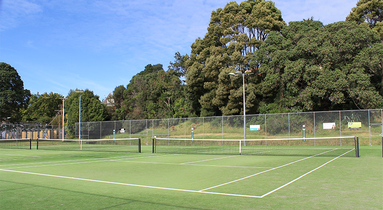 Edith Hopper Park - Tennis courts. Photo credit: M Loubser.