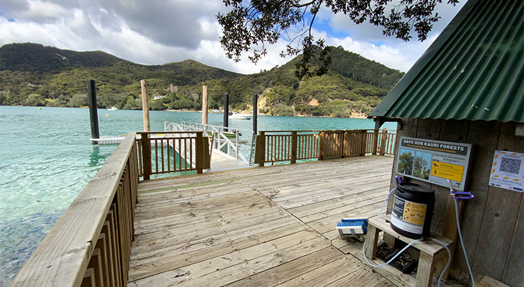 Glenfern Sanctuary Regional Parkland – Jetty below the sanctuary.