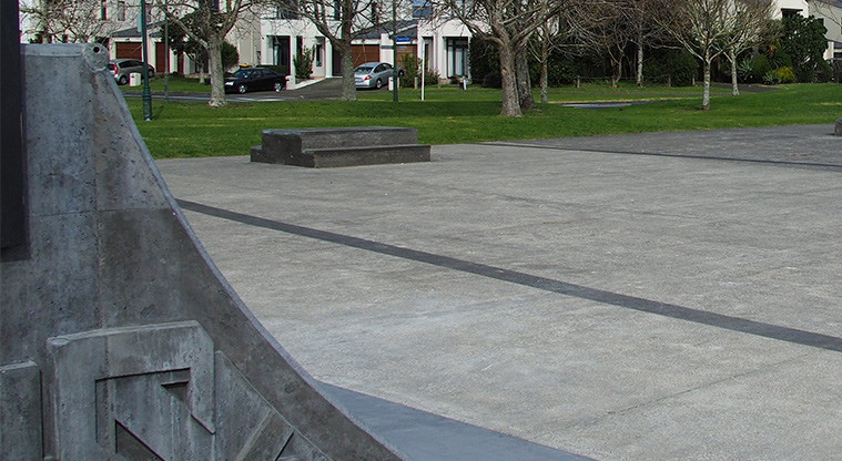 Jack Pringle Sports Park - A section of the skate park. Photo credit: Tracey Hodder.