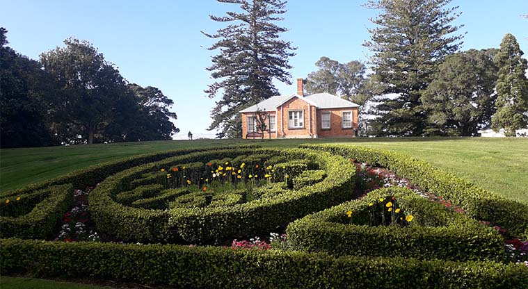 Jellicoe Park - The blockhouse.
