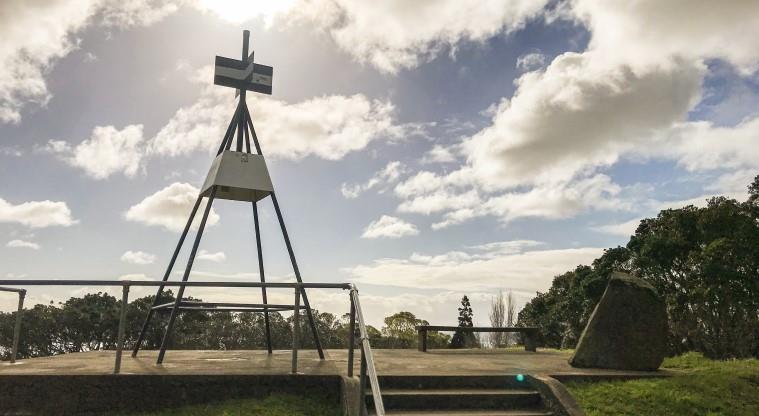 Ōwairaka / Te Ahi-kā-a-Rakataura / Mt Albert - The tihi (summit).