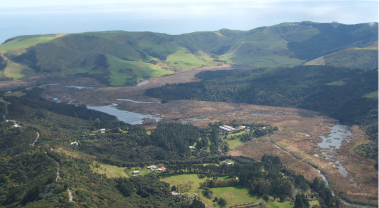 Te Henga (Bethells Beach), Waitākere Ranges Regional Park - The Waitākere River.