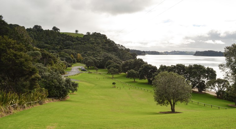 Cudlip Point Path - The grassy reserve at Otarawao (Sullivan’s) Bay.