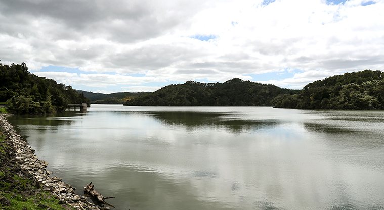 Hūnua Cossey Dam Path - Cossey Dam.