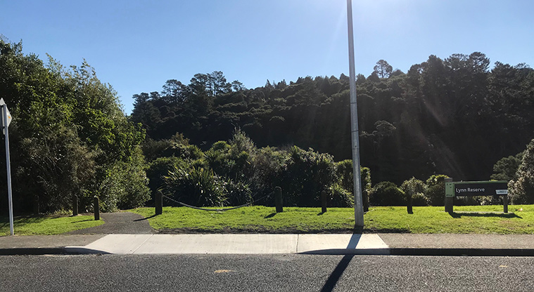 Manuka Reserve Path- Lynn Reserve alternative start point.