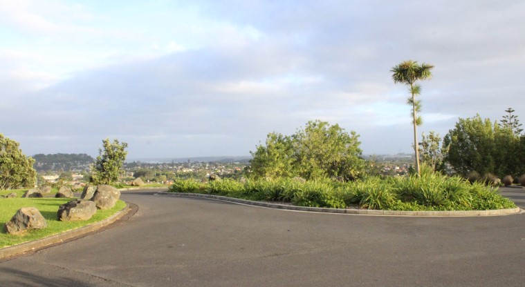 Pukewīwī / Puketāpapa / Mt Roskill Path - Roundabout approaching the tihi.