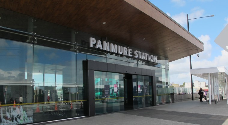 Maungarei / Mt Wellington Path – Starting point at the Panmure Station.