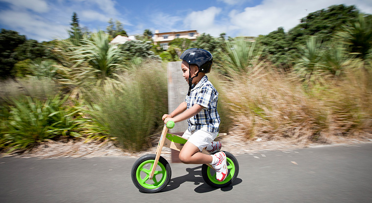 Onepoto Beginner’s Path - A typical section of path, provides a great safe learning environment.