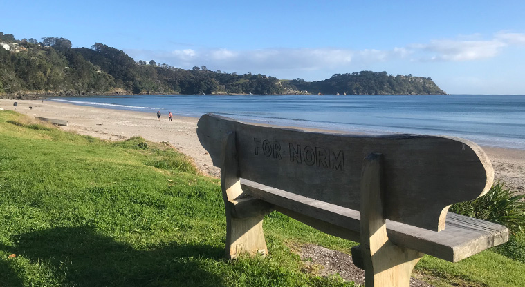 Onetangi Beach Path