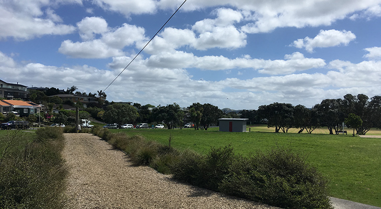 Red Beach Beginners Path - Flying fox.