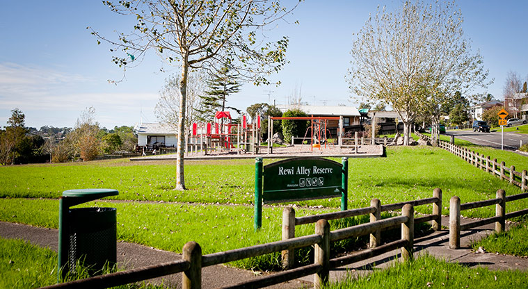 Rewi Alley Reserve Path - Path start from corner of Tetrarch Place and Trias Road.