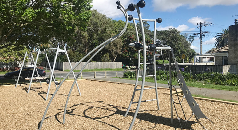 Sister Rene Shadbolt Path - Playground at Portage Road entrance.