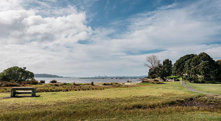 Te Atatu Peninsula North Path - Great city views.