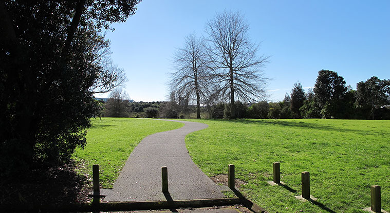 Tuff Crater Path - Path start from Exmouth Street.