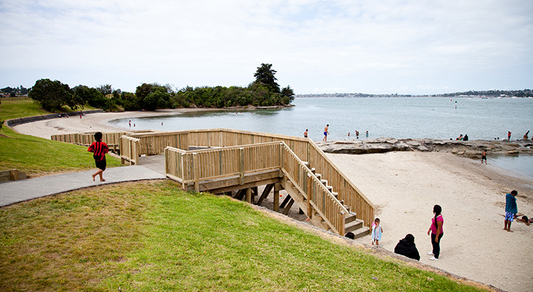 Tāmaki Path - Pt England Beach.